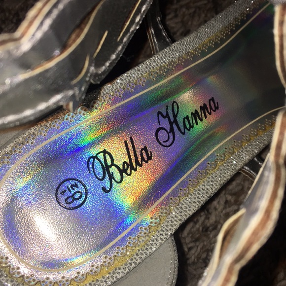 Iridescent Rhinestone Heels - Picture 3 of 6